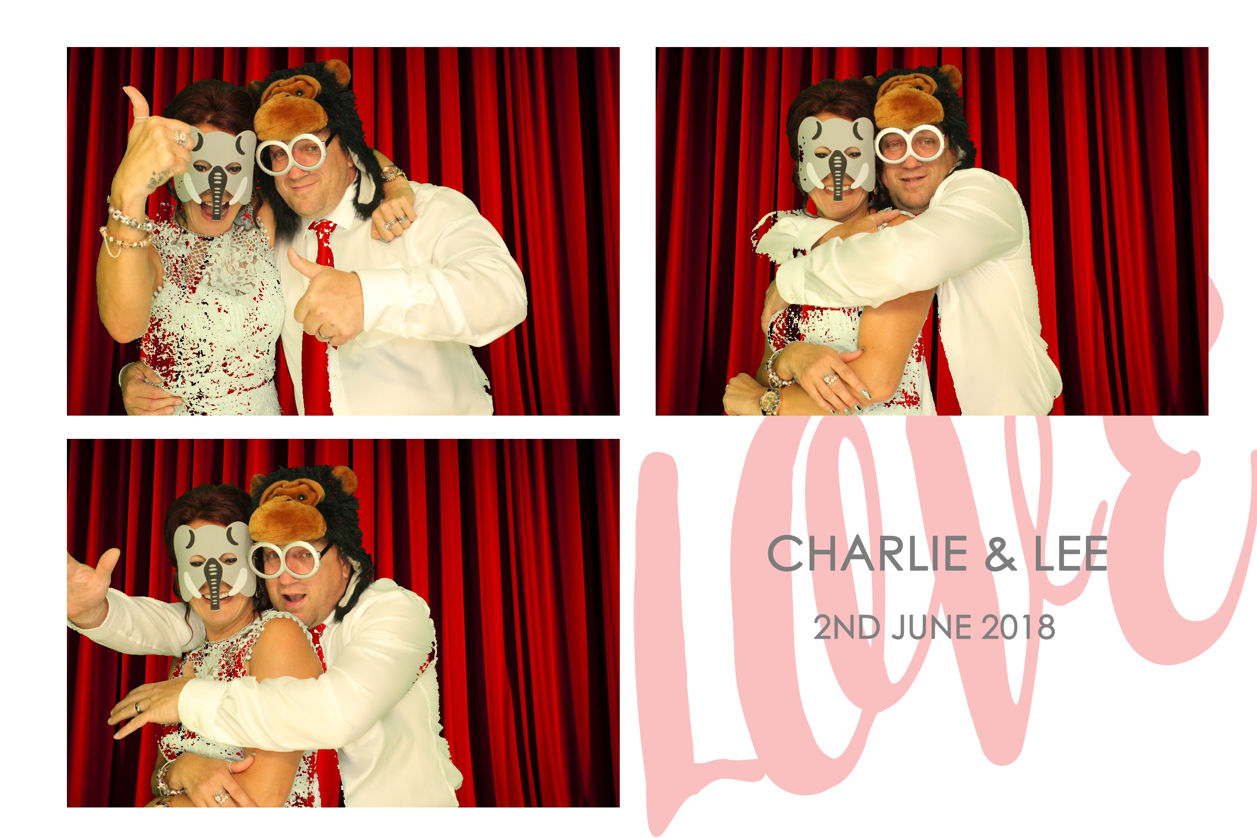 Charlie & Lee | View more photos from the event at images.mobile-photo-booth.com/u/MobilePhotoBoothUK/Charlie-Lee